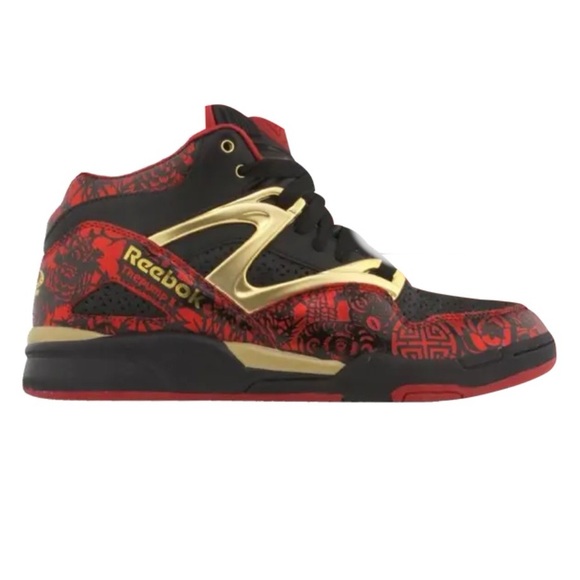Reebok Other - Reebok The Pump Omni Lite Sneakers: Year of the Ox Red Black Gold Men’s Size 10